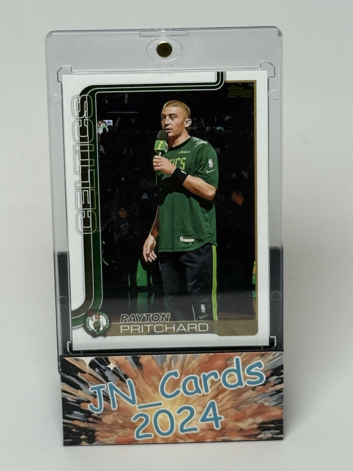 Payton Pritchard 2025-26 Topps Basketball #4 Golden Mirror SSP Case Hit