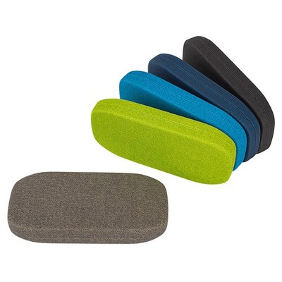 Flaches Metalletui Tilos Cosy mit Stoffbezug für Sonnenclips verschiedene Farben