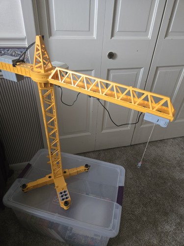 Playmobil LARGE YELLOW CRANE No Box