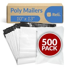 Reli. Poly Mailers 500 Self-Sealing Envelopes Packaging Bags Rlt-Pm-3