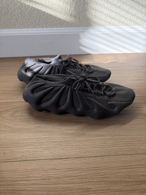 adidas Yeezy 450 Dark Slate Men's Athletic Shoes Dark Gray Lace-Up