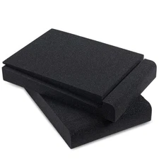 - Studio Monitor Isolation Pads for 5 Inch Monitors, Pair of Two High Density...