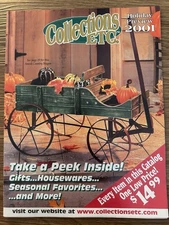 Vintage Collections Etc Catalog - Holiday Preview 2001 *NOSTALGIA OVERLOAD!*