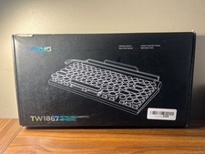 Retro Typewriter Mechanical Keyboard Bluetooth Wireless