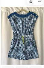Mini Boden Girls Romper Jumper Shorts One Piece Size 11/12. Pockets