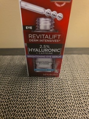Loreal Paris Revitalift Derm Intensives Brightening Eye Serum, New