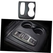 Interior Center Console Gear Shift Panel Gear Shift Panel Trim Carbon Style