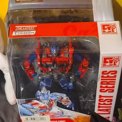 Transformers Deformation Tycoon Optimus Prime Action Figure The Latest Series