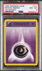 1999 POKEMON BASE SET 1ST EDITION #101 PSYCHIC ENERGY PSA 8
