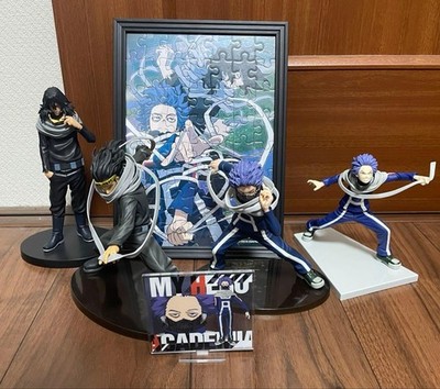 My Hero Academia Aizawa & Shinsou Figure Set w/ Completed Puzzle Frame