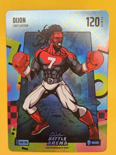 2026 Bo Jackson Battle Arena #RAD-599 `DIJON` Bijon Robinson 80's