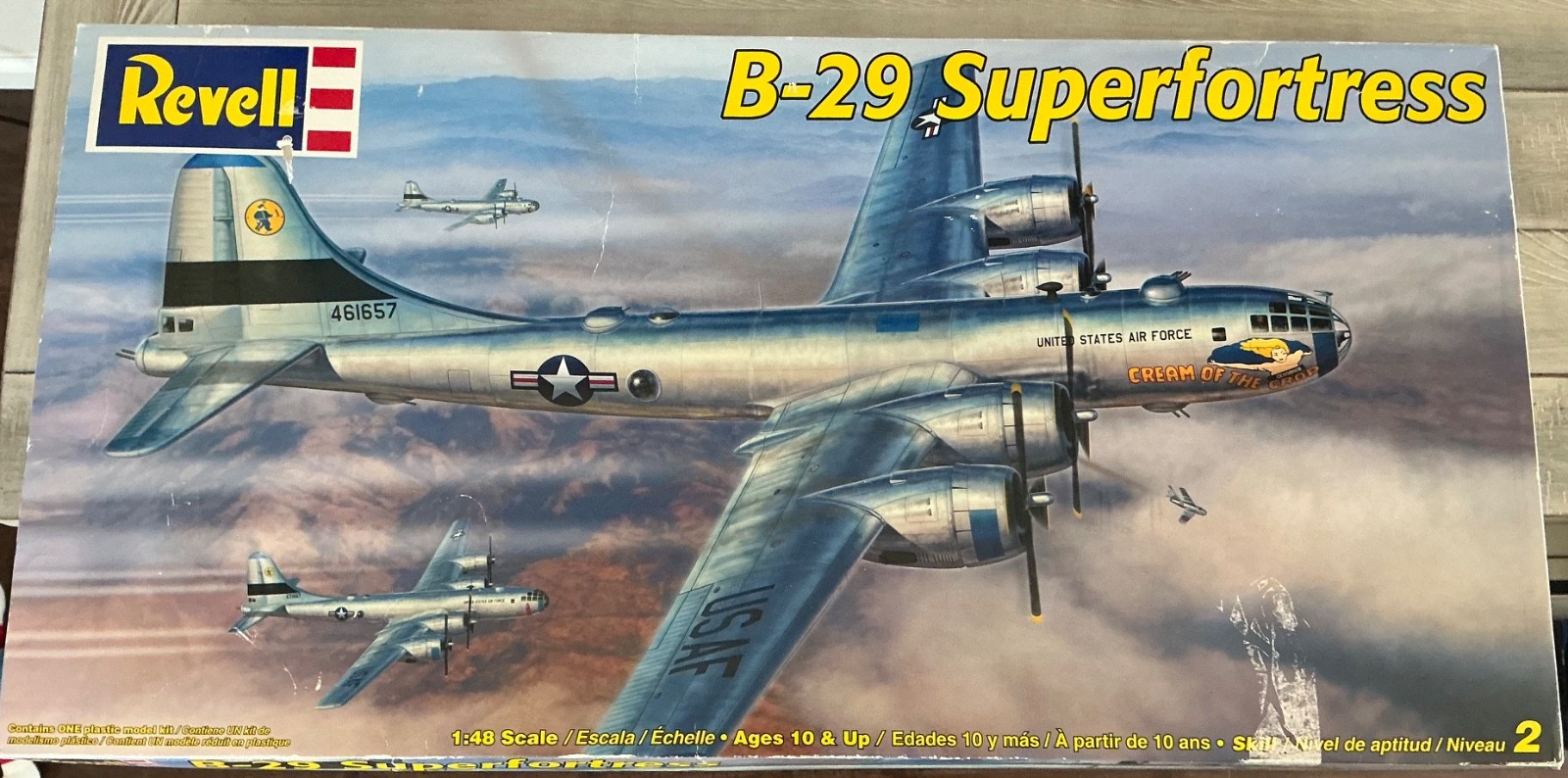 Revell~B-29 Superfortress USAF Bomber Airplane~1:48 Scale 85