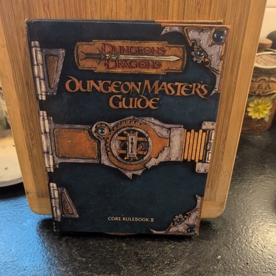 Dungeons & Dragons Dungeon Master's Guide Core Rulebook II D&D 1st Printing HC