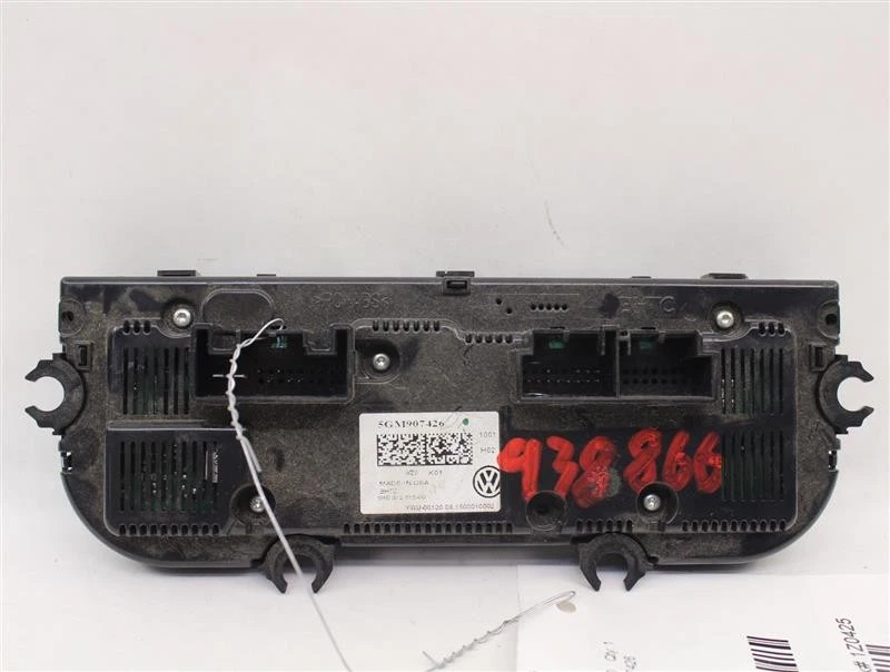 CONTROLES DE TEMPERATURA VOLKSWAGEN GOLF 2015 15 2016 16 2017 17 5GM907426 938866 Foto 2 de 4