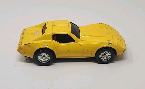 VINTAGE TONKA CHEVROLET CORVETTE CAR YELLOW - Picture 4 of 19