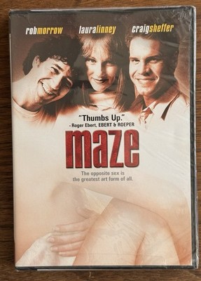 Maze (DVD, 2000) Rob Morrow, Laura Linney - RARE & OO. New & Sealed