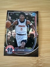 2025-26 Bowman Chrome AJ Johnson Reptilian BCV-178