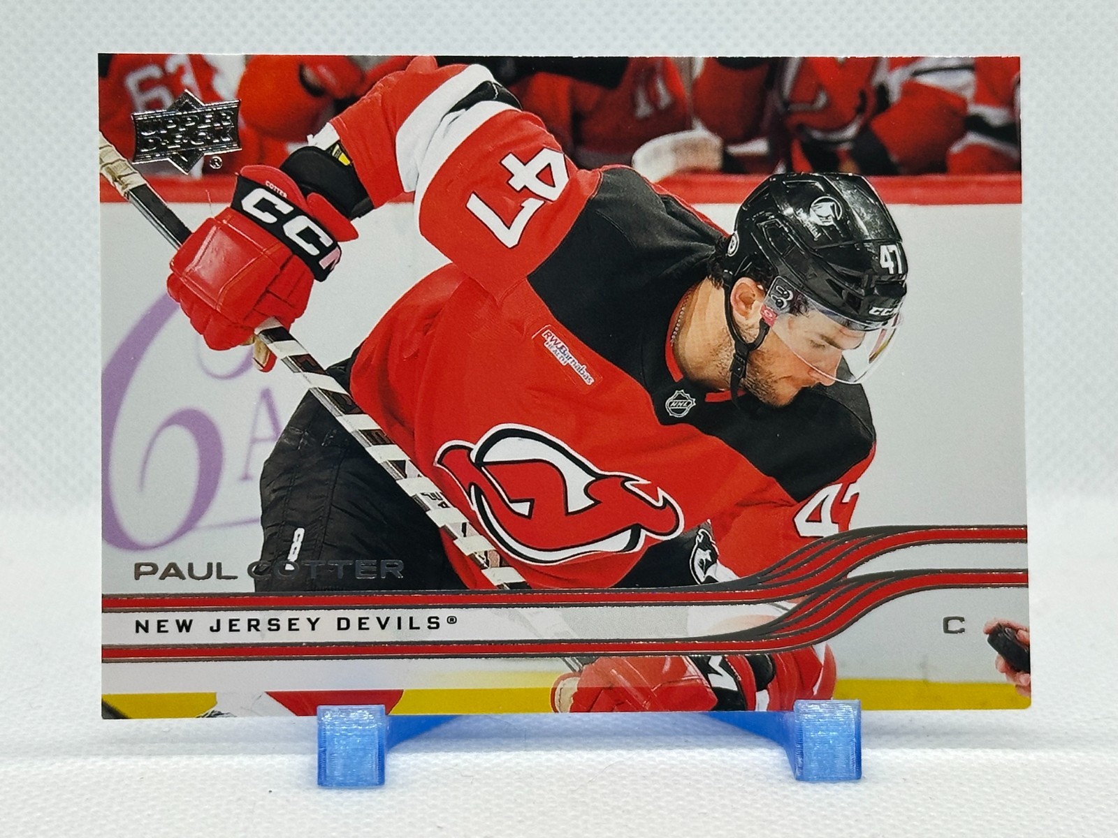Paul Cotter 2025-26 Upper Deck Series 1 #102 - New Jersey Devils