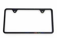 🚗✨ Florida-Legal License Plate Frame — 3D Printed with Holographic Stars ✨