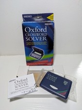Seiko ER3200 Oxford Crossword Solver Spellchecker Thesaurus Box Manual Working