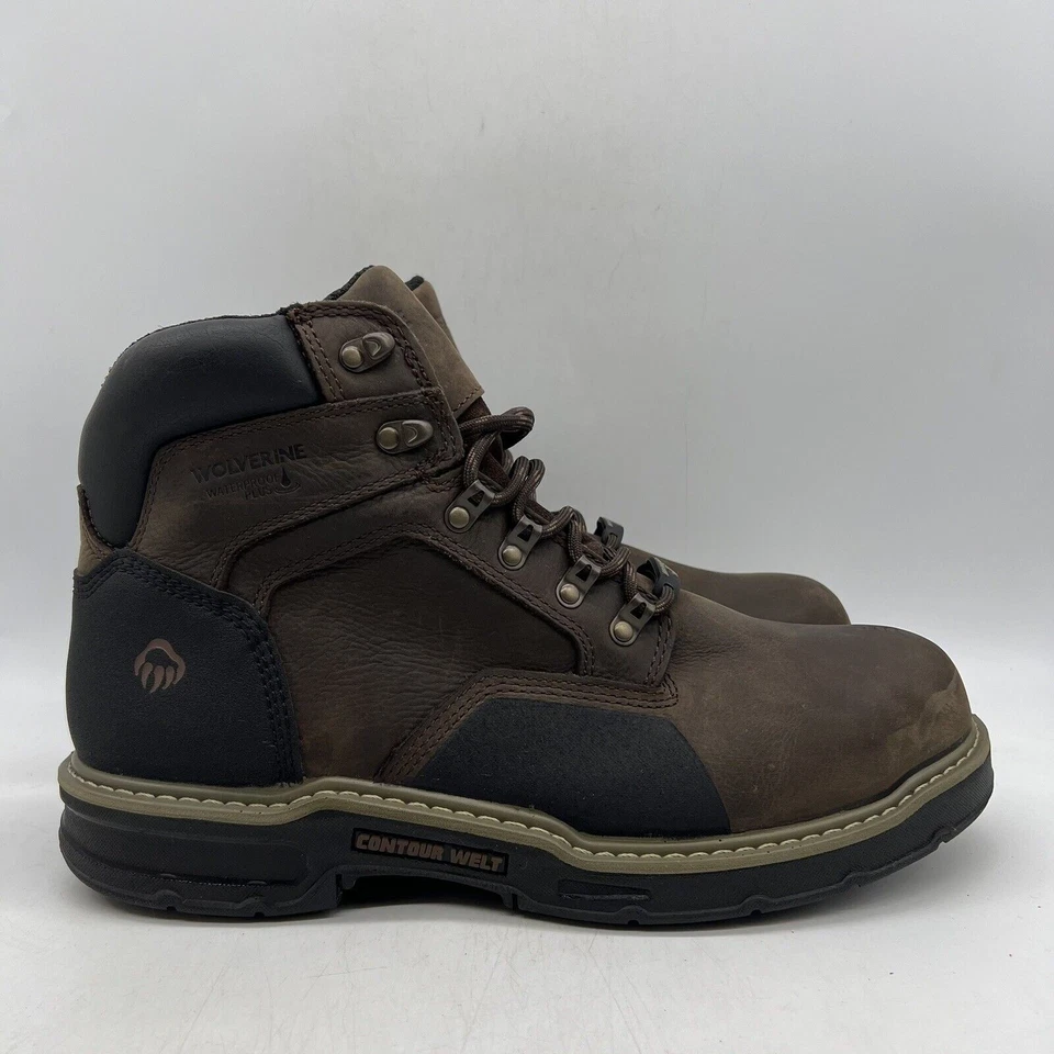 Wolverine W191001 Bandit Composite Toe Waterproof Work Boots – Men’s Size 12 EW - Image 2 of 4
