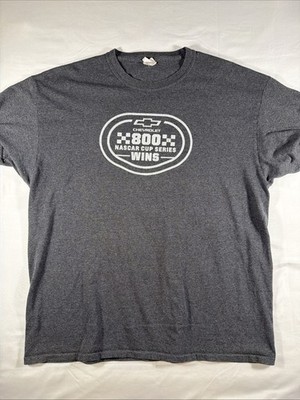 Chevy Racing XL NASCAR Cup Series 800 Wins Team Issued Shirt Racing Motorsports