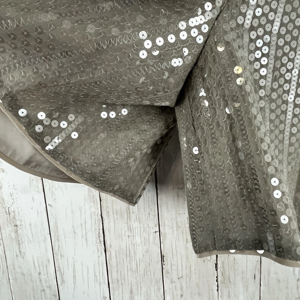 Pantalones Cortos Giorgio Armani Mujer Talla 46/12 Hasta la Rodilla Taupe Elegante Dinero Antiguo Foto 3 de 4