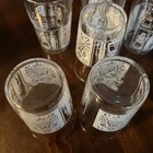 6 VTG  Mid Century Anchor Hocking Tumbler 6 oz. Glasses Dutch Amish ButterPrint  — photo 5