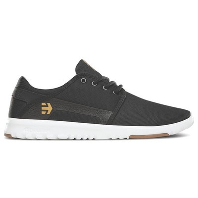 Etnies Scout Lace Up  Mens Black Sneakers Casual Shoes 4101000419-979