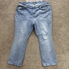 Judy Blue Boot Cut Jeans Women's Size 24W Blue Denim Pants Stretch JB82337LT-PL