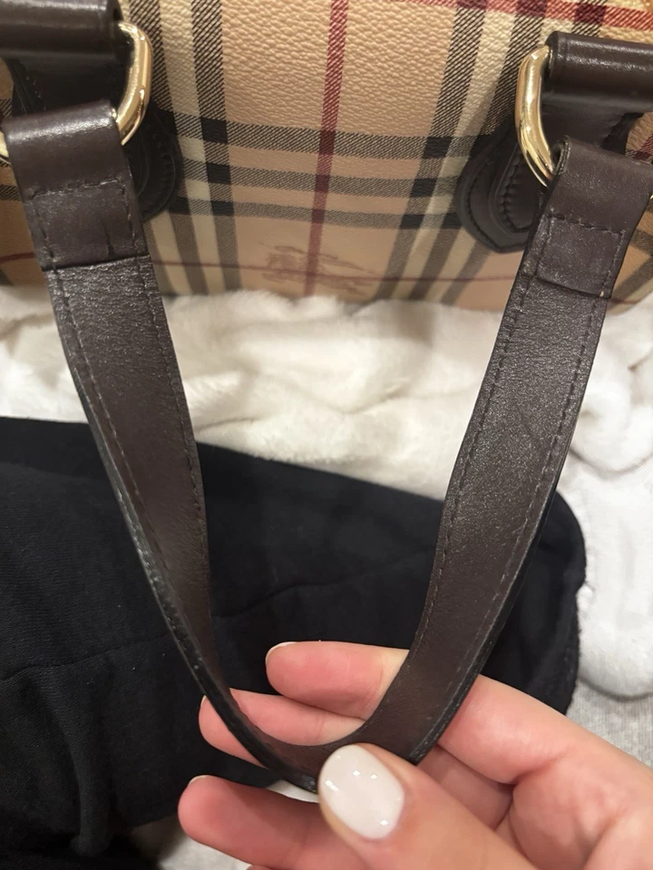 Сумка для боулинга BURBERRY Haymarket клетчатая Chester средняя - Изображение 4 из 4