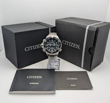 Used Citizen Promaster Marine AquaLand Diver BN2031 85E Eco Drive 50mm case F/S