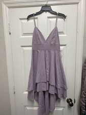 Windsor Lavender High Low Tank Dress NWT L
