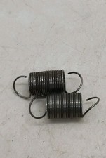 Gilbert Erector Set Part AE Nickel Plated Steel Spiral Spring Lot of 2