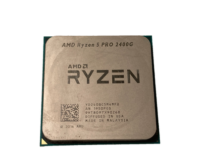 #ad AMD Ryzen 5 Pro 2400G 3.6GHz 4 Core 8 Threads AM4 YD240BC5M4MFB $34.95