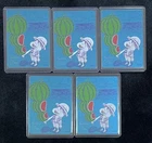 ONE PIECE METAKIRA LUFFY CARD RARE 2026 JAPAN FAIR NATSU COMI set of 5 cards