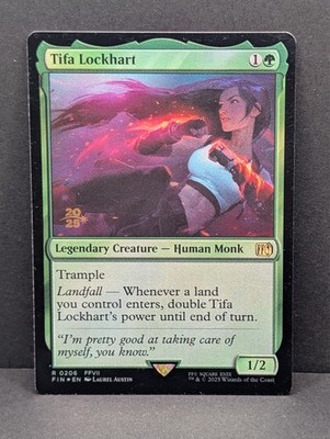 Tifa Lockhart FOIL MTG Magic Gathering FFVII Final Fantasy 7