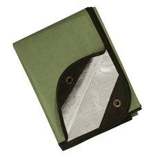 Heavy Duty Survival Blanket -Multifunctional Reflective Tarp Thermal Blanket - 6