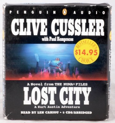 Lost City - A Kirk Austin Adventure by Clive Cussler (CD, Abridged audio book) 