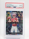 JAYDEN DANIELS 2024 PANINI PRIZM PRIZMATIC ROOKIE GREEN H RC PSA 10 Q0004