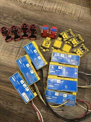 BANNER MULTI-BEAM SCANNER BLOCK WITH MODULES Lot Parts LV1 2R1 LR 41887 Lot