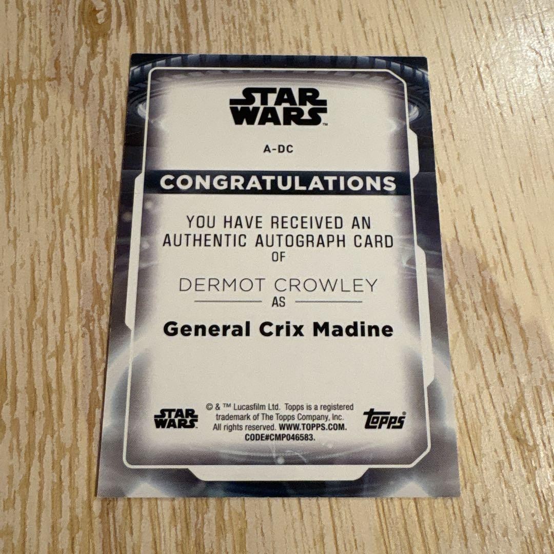 その他 Star Wars topps auto set 2024 Topps Chrome Black Star Wars Ahsoka / Sabine Wren Dual