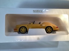 1/18 Norev Speed Yellow Porsche 911 Speedster