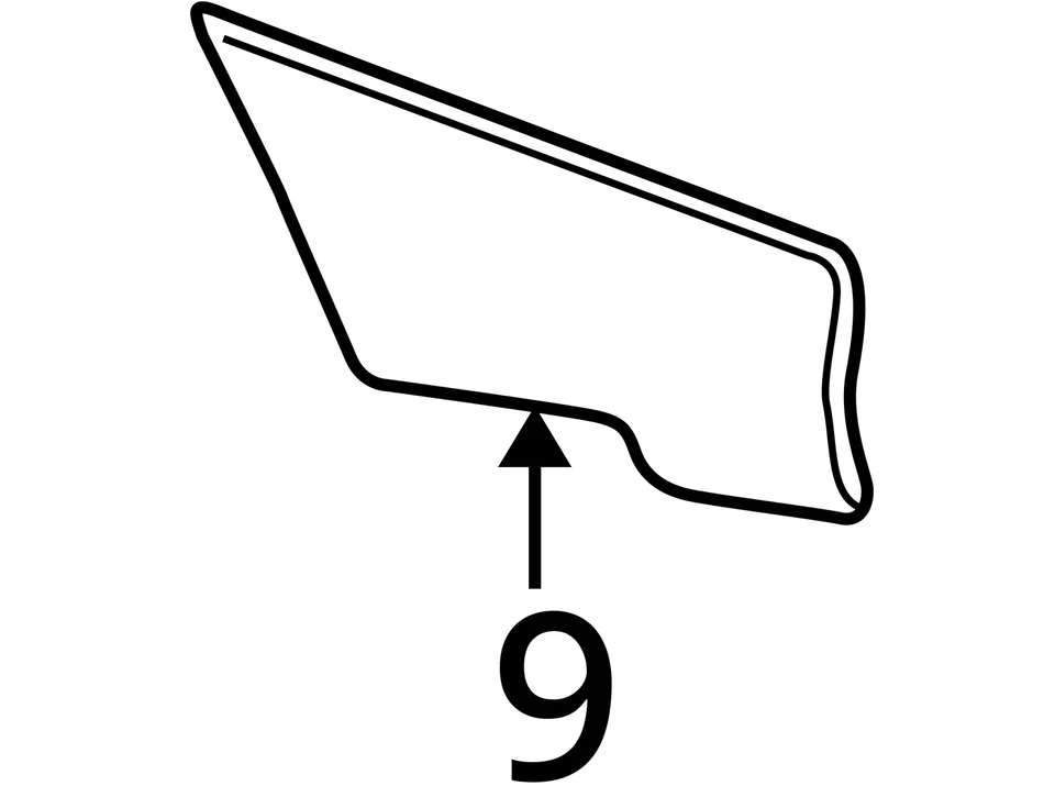 SE ADAPTA A CADILLAC DEVILLE 2000-2003 INSERTO RR S D UPR L H AZUL 12482607 - NUEVO OEM Foto 3 de 3