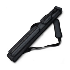 Champion 2X2,2X3,3X4 Nylon/Leatherette Billiard Pool Cue Stick Hard Case Black