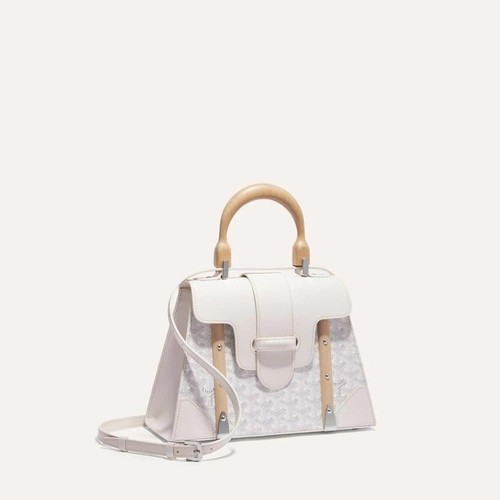 Goyard Saigon Bag PM White 143653981