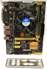 Asus H81M-C Rev. 1.02 Motherboard i3-4130 3.40GHz 8GB RAM I/O MB013