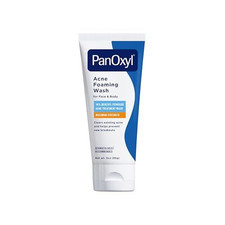 PanOxyl Acne Foaming Wash, 10 Benzoyl Peroxide, For Face 3 Ounce Pack of 1