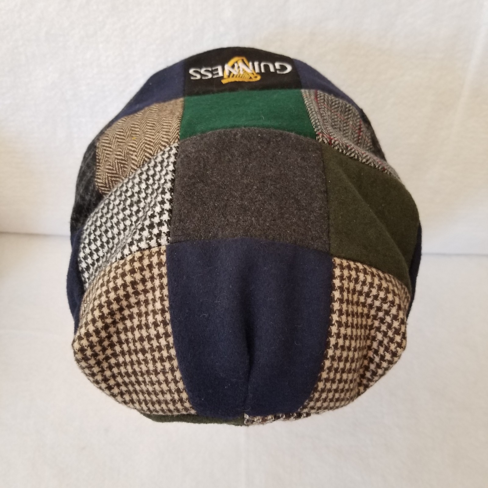 Guinness Patchwork Flat Cap Snap Brim Newsboy Hat… - image 5