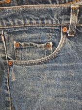 Vintage Levis 505 Jeans Men's 35x32.5 (Tag 36x34) Made In USA Red Tab 1990s